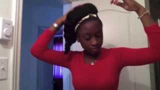 preview picture of video '#1 Quick & Easy: Natural Hairstyle Puffy Side Twist'
