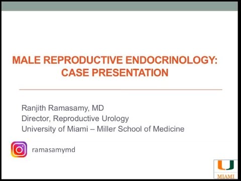 5.13.2020 Urology COViD Didactics - Male Reproductive Endocrinology