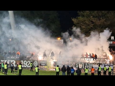 16.04.2024 SSV Reutlingen - VfR Aalen 0:3, Pyro & Support