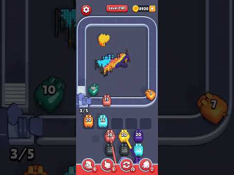 Pixel Flow Level 2181 Walkthrough