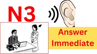 JLPT N3 Listening 2013/07 FULL SCRIPT & ANSWER