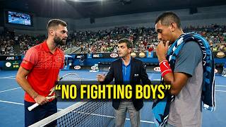When Tennis Turns into a Circus! | Nick Kyrgios vs Benoit Paire HEATED Match