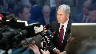 Black and White: Winston Peters: &quot;We campaigned against woke ideals. That&#39;s what we&#39;re about.&quot;