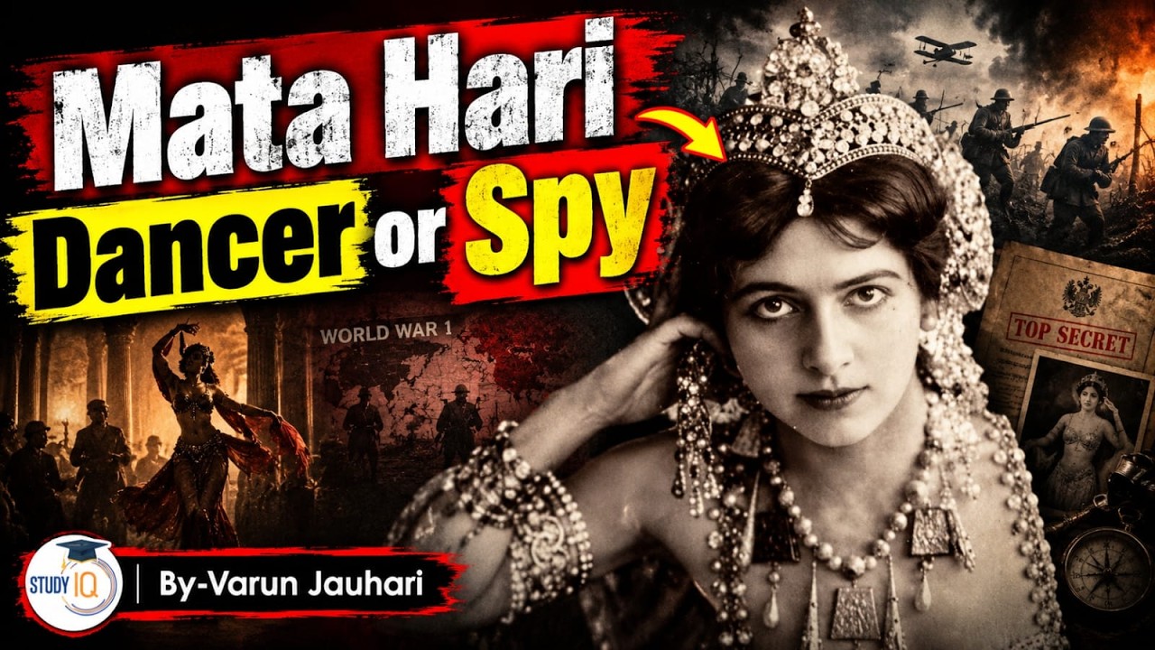 Reality of Mata Hari | World's Most Infamous Female-Spy | Double agent or Scapegoat? | Varun Jauhari