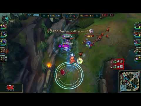 Worlds 2017 Championship - AHQ Vs. EDG - When iBoy became iMan