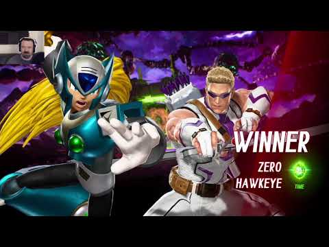 Marvel vs. Capcom Launch MP pt34 - vs. Hawkeye/Zero (behold, crap gameplay!)