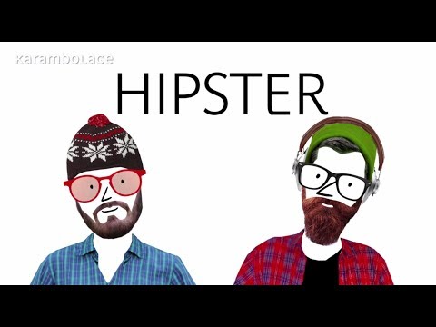 Vokabular / Wortschatz zu Trends und Kleidung des Hipsters