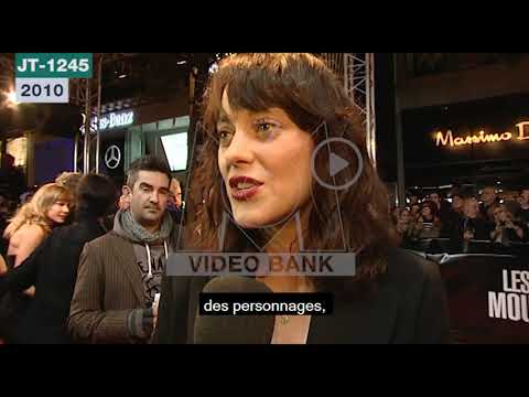 Extrait archives M6 Video Bank // Interview de Marion Cotillard (JT1245 - 2010)