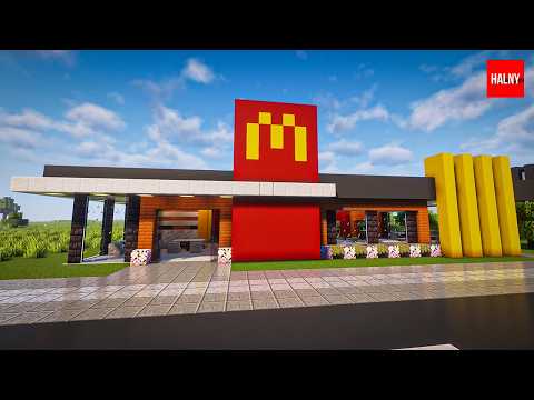 How to build a mcdonalds in minecraft