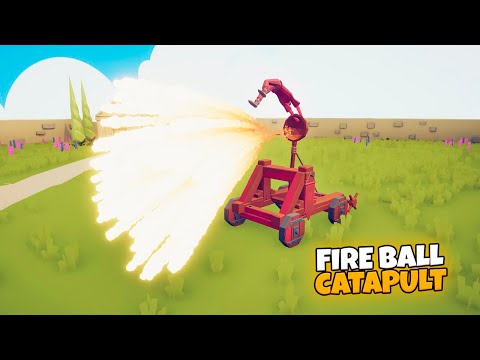FIRE BALL CATAPULT vs EVERY FACTION | TABS Totally Accurate Battle Simulator Gameplay
