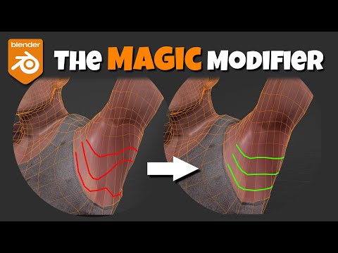 Smooth Corrective: Blender's "Magic" modifier