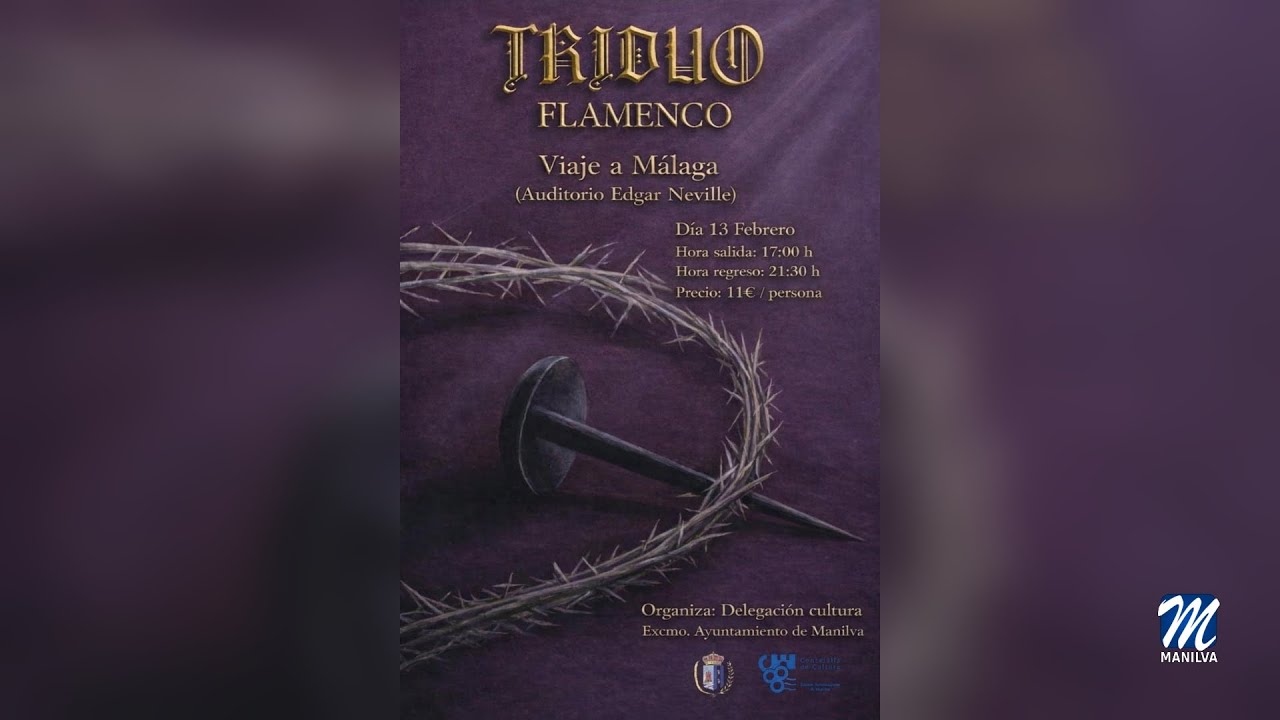 Triduo Flamenco en el Auditorio Edgar Neville de Málaga
