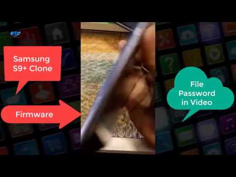 Samsung S9 Plus Clone Firmware Password free in video