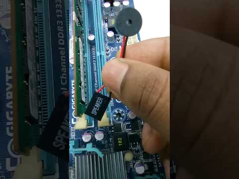 Beep Speaker For Motherboard RAM Error Code#Shorts#shortsvideo