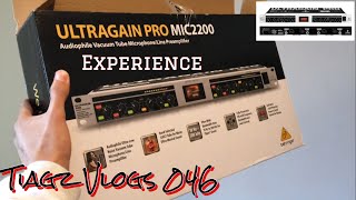 Video thumbnail for MY BEHRINGER ULTRAGAIN PRO MIC2200 PREAMP | Tiagz Vlogs 046 by TIAGZ