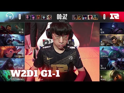 TT vs RNG - Game 1 | Week 2 Day 1 LPL Spring 2022 | TT vs Royal Never Give Up G1