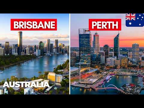 BRISBANE vs PERTH: Which City is BEST to Live in? (2025) | Moving to AUSTRALIA