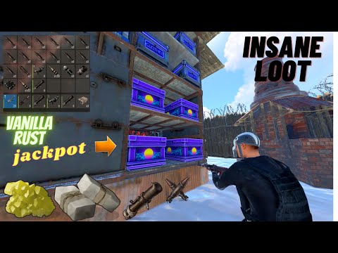 THIS DECAYING CLAN BASE WAS ABSOLUTELY LOADED! (BOX OF ROCKETS)  - RUST Duo Survival