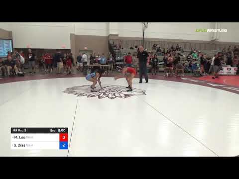 2018 Women's National /UWW Cadet Women 36-40 RR Rnd 3 - Melissa F. Lee (Team California) Vs. Sterl