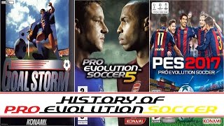 History of PES 2017 (1995 - 2016)  Pro Evolution S