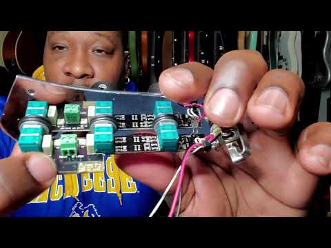 Fender Squier Jazz Bass EASY Preamp install