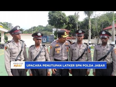 KAPOLRES SUKABUMI UPACARA PENUTUPAN LATKER SPN POLDA JABAR