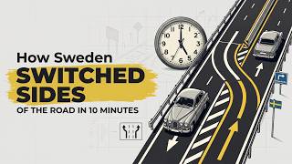 Hur Sverige bytte vägsida på 10 minuter