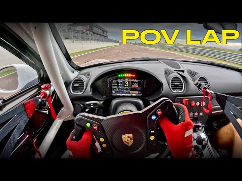 ONBOARD the NEW Caymen GT4 RS Clubsport // Autodromo di Modena 4K