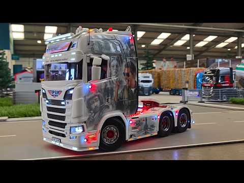 AMAZING RC Trucks at UK's BIGGEST RC Truck EVENT - SCANIA, MAN, GRAND HAULER, ACTROS, Construction