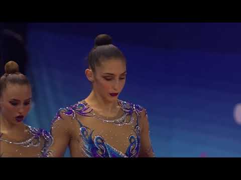 ISRAEL (ISR) - 3 Hoop&2 Clubs, AA | 37th European Championships 2021 - 45.550