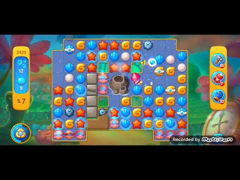 Fishdom Hard level 2423. NOboosters