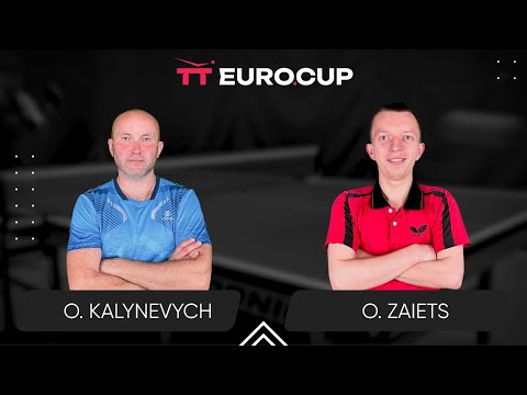 09:30 Oleksandr Kalynevych - Oleksii Zaiets 14.01.2024 TT Euro.Cup Ukraine Professional. TABLE 3