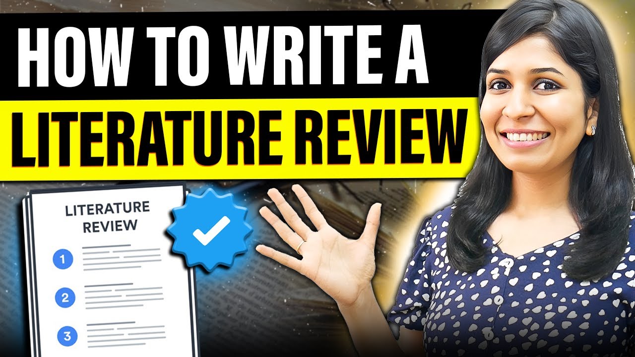 How to write a Literature Review | With AI TOOLS 🔥 | Step-by-step explained