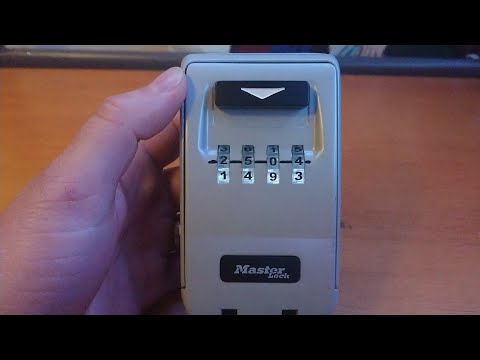 Change Master Lock Box Code - Step By Step Guide