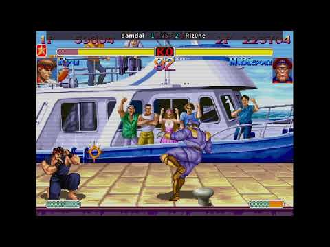 damdai [Ryu] vs. Riz0ne [Dictator] - FT5 (High Level) Super Street Fighter II Turbo: New Legacy v0.5