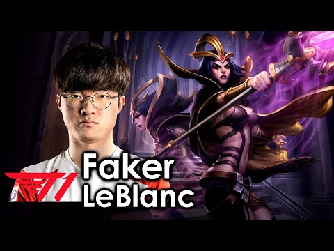 Faker picks LeBlanc
