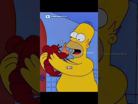 Гомер Съел Своего Омара #youtubeshorts #shortvideo #simpsons #симпсоны #мультик