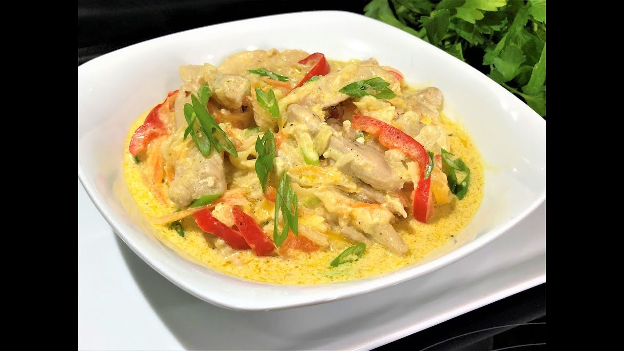 Нежное Фрикасе из курицы из доступных продуктов. Идеальный Ужин или для праздничного стола!