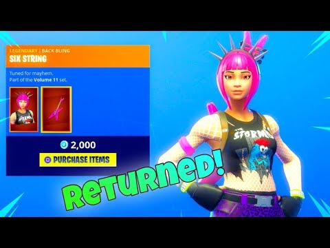 Fortnite Battle Royale New Item Shop Power Chord 10 22 18 Smotret - new item shop fortnite battle royale