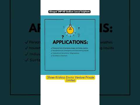 Ginopol 24P HD Sodium Lauryl Sulphate High Density