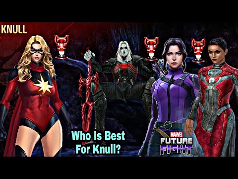 Kate Bishop VS Makkari VS Moonstone WBL Knull Comparison - Marvel Future Fight