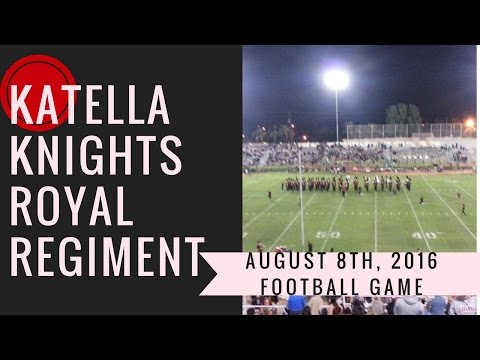 Katella HS Marching Knights - August 8th Halftime Performance