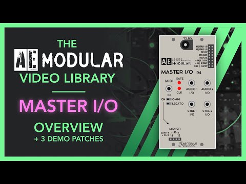 The AE Modular Video Library - Master I/O