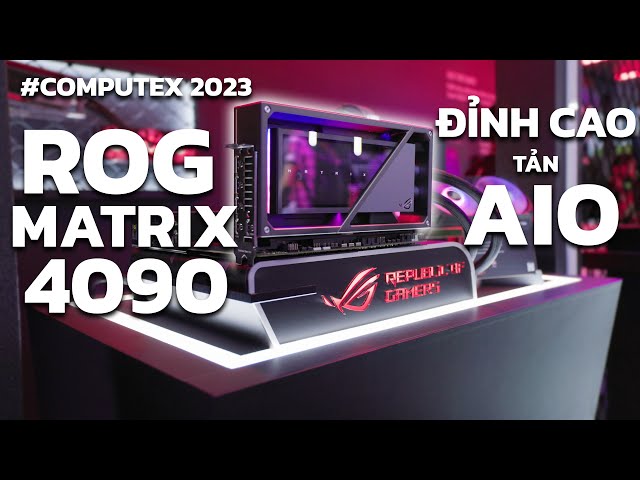 Card màn hình ASUS ROG Matrix GeForce RTX 4090 Platinum 24GB GDDR6X