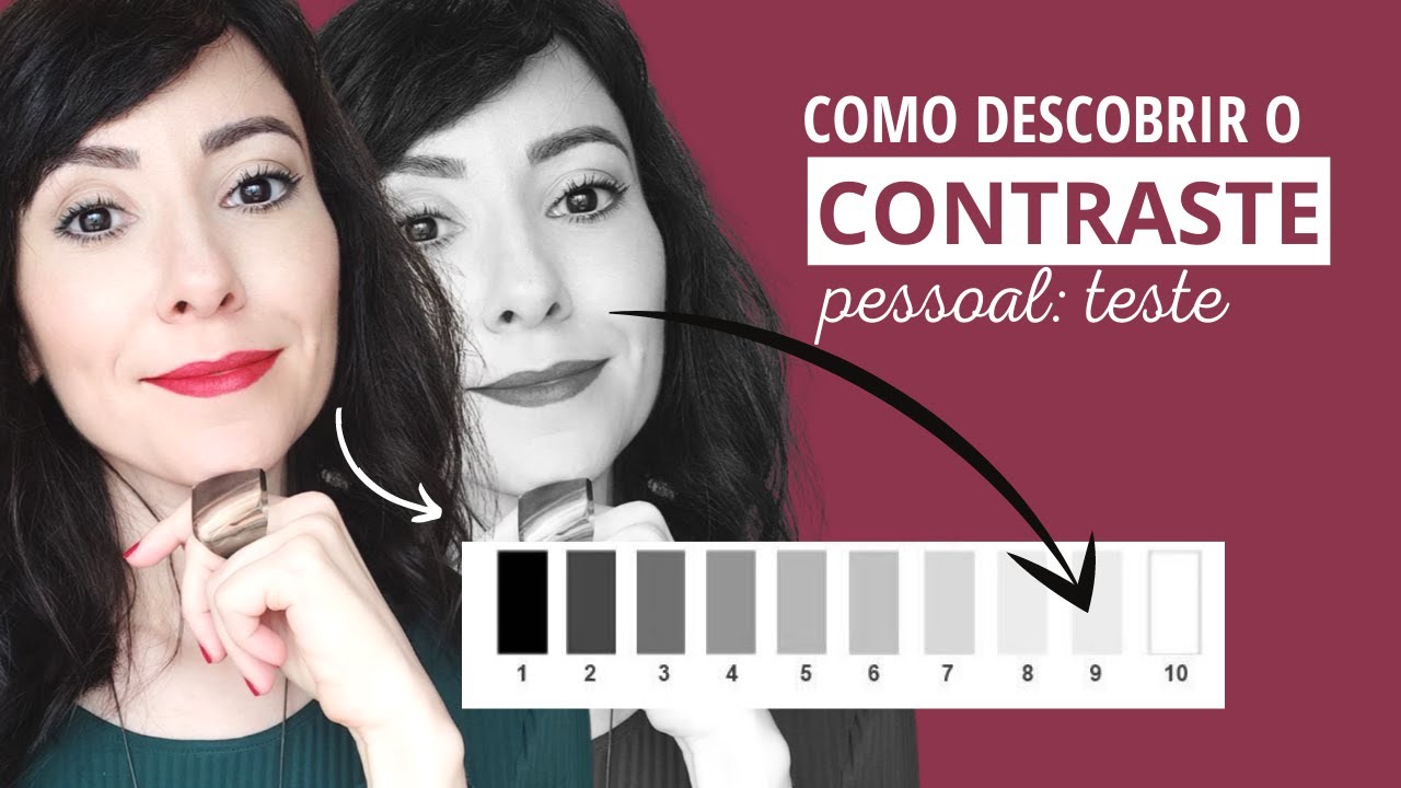 COMO DESCOBRIR SEU CONTRASTE PESSOAL TESTE
