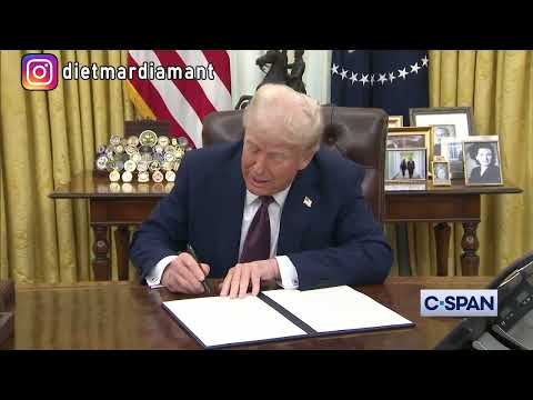 De Donald bestellt sich e halwes Hähnche 🍗.#trump #order #hessisch