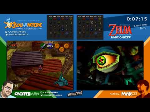 [STUNFEST 2019] OoT Randomizer - Chopper vs Marco (part 1/2)