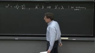 Galilean transformation of ordinary waves