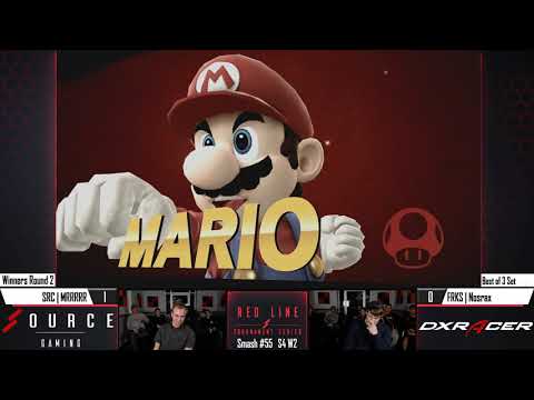 Red Line Smash 55 - SRC | MRRRR (Mario) Vs. FRKS | Nosrax (Ness)