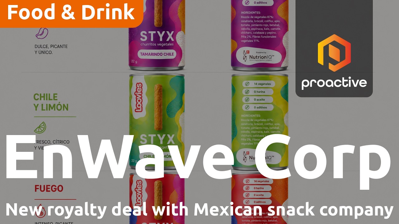 EnWave partner Loovies launches innovative healthy snack Brand as REV™ production nears